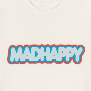 madhappy bubblegum universal crewneck new!!